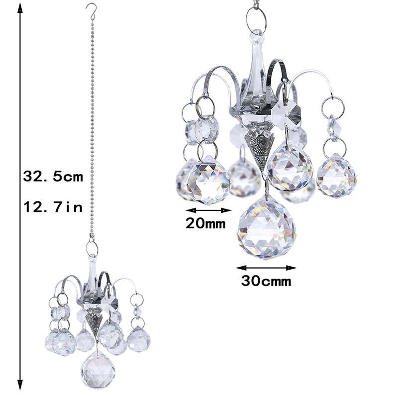 H& D 5 стилей радужные окна коллекция Suncatcher кристаллическая Призма люстры висячие орнамент креативный подарок домашний сад Декор