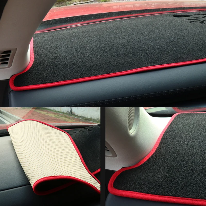 QCBXYYXH для Mazda CX-5 2017-2018 правый руль приборной панели Коврик защитный подкладке Photophobism площадку подушка тени стайлинга автомобилей