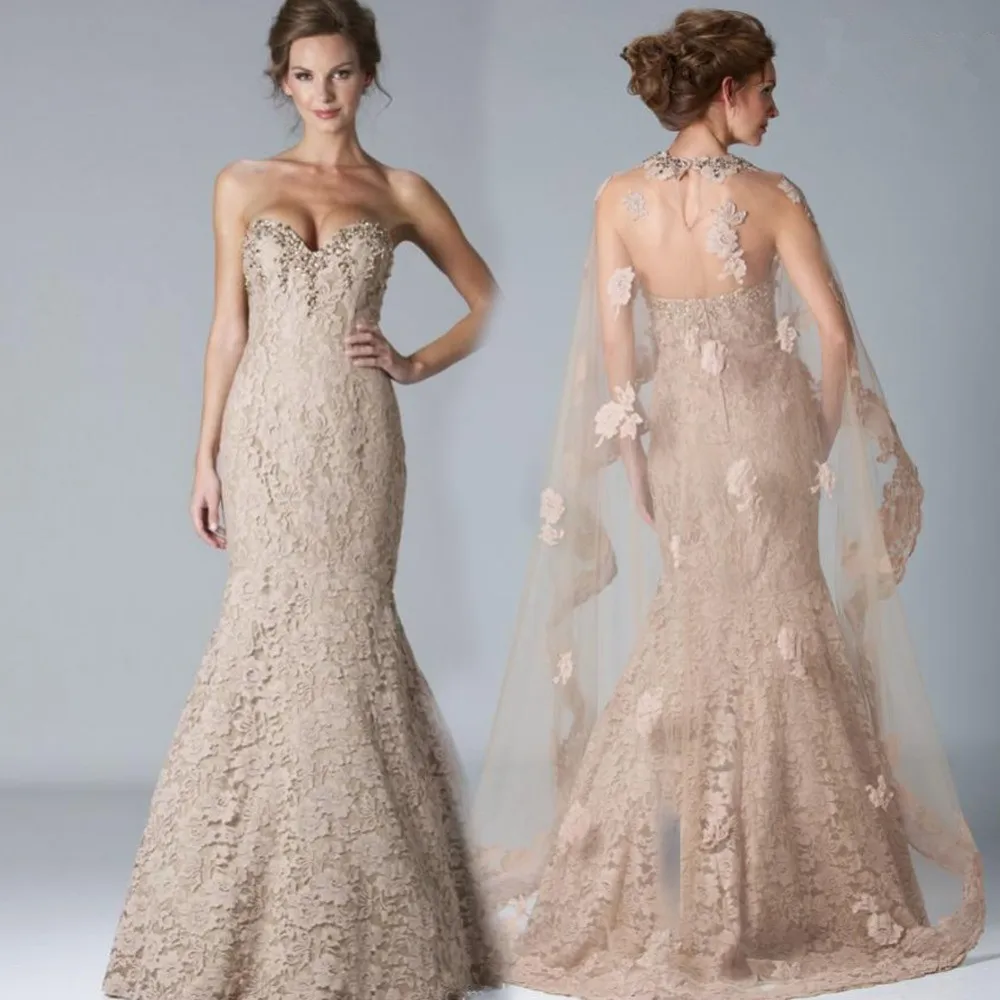 Mother Of The Bride Groom Dresses Formal Wear Outfits With Shawl Mother Of The Bride Groom Dresses Formal Wear Outfits With Shawl Lace Plus Size Evening Vestido De Festa Casamento In