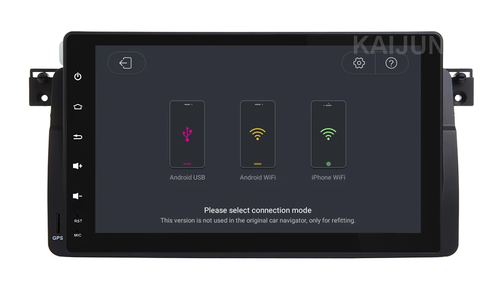 Best 9 inch Android 9.1 Car Head Unit for BMW E46 M3 with Radio BT Wifi GPS,One Din Car Stereo radio DVD Player 15