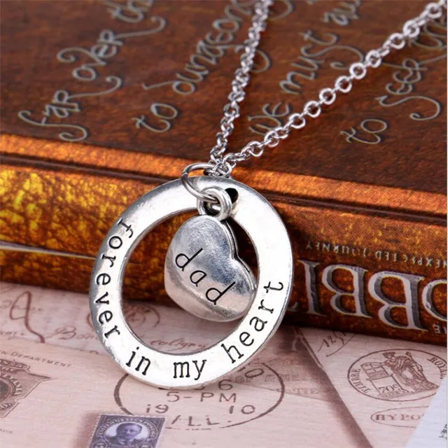 Charm Zinc Alloy Father’s Day Necklace