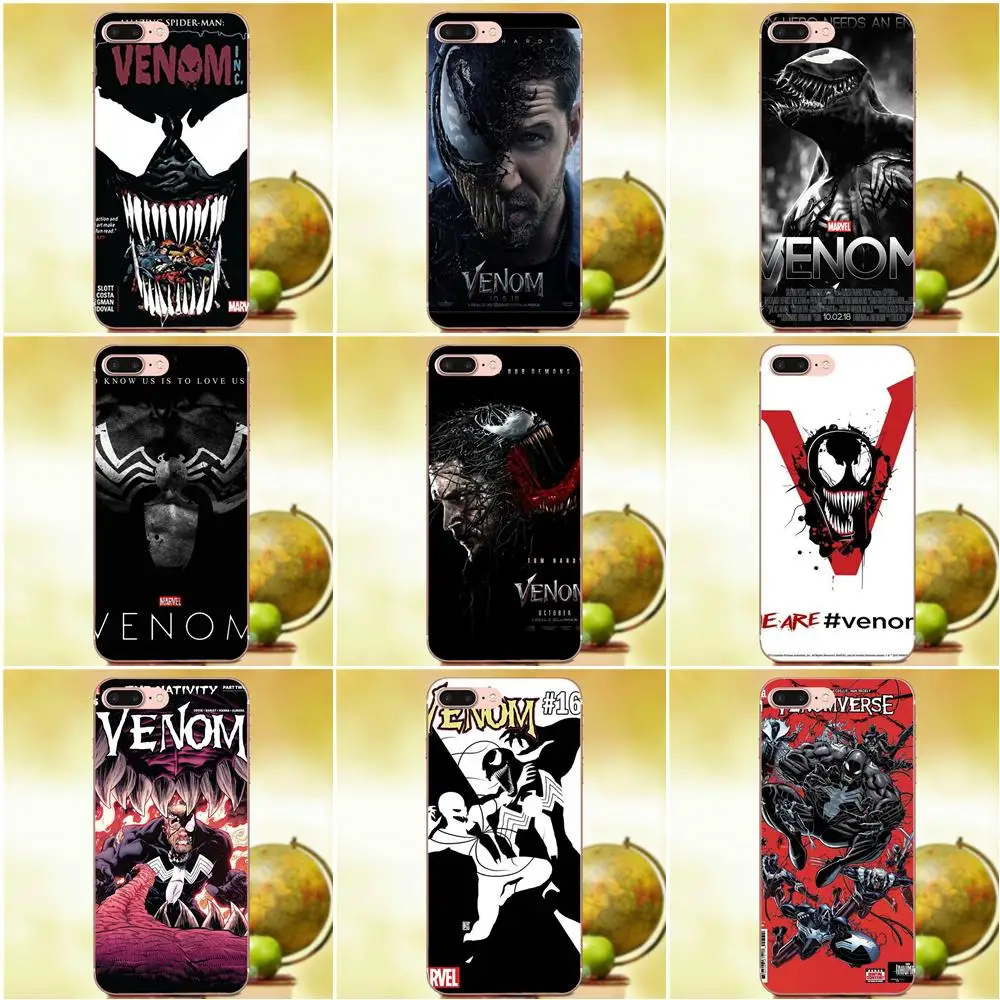 Новый логотип фильма Marvel Venom 2018 для Huawei P7 Honor 4C 5A 5C 5X 6 6C 6A 6X 7 7X 8 9 V8 V10 Y3II Y5II Y6II G8 Play Lite |