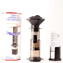Creative Fashionable Portable Manual Coffee Maker for Travel Free Shiping