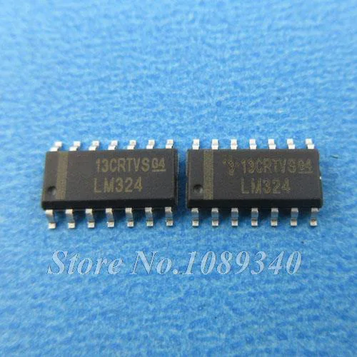 10PCS free shipping LM324D LM324 LM324DT LM324DR chip SOP14 100% new ...