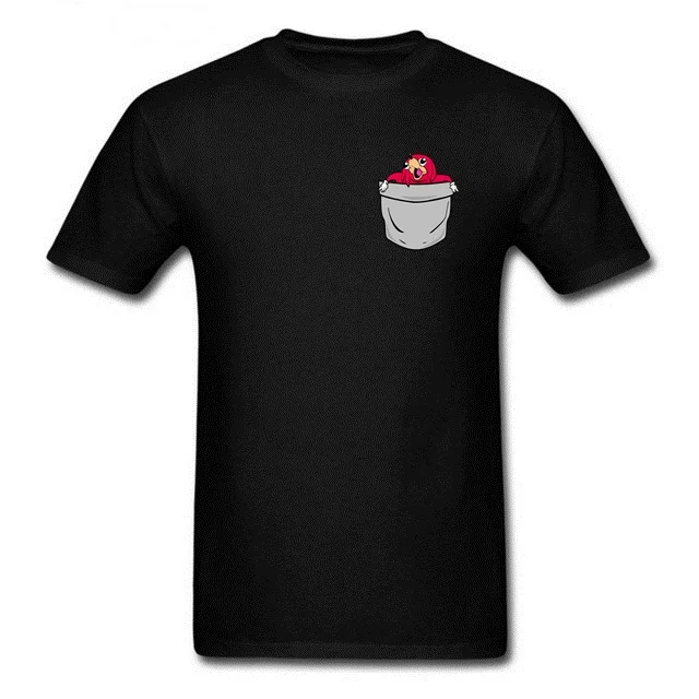 

Brand design graphic t-shirt men Uganda Knuckles pocket T Shirts Short Sleeve O-neck Summer Top Tees Casual fitness Basic Tshirt