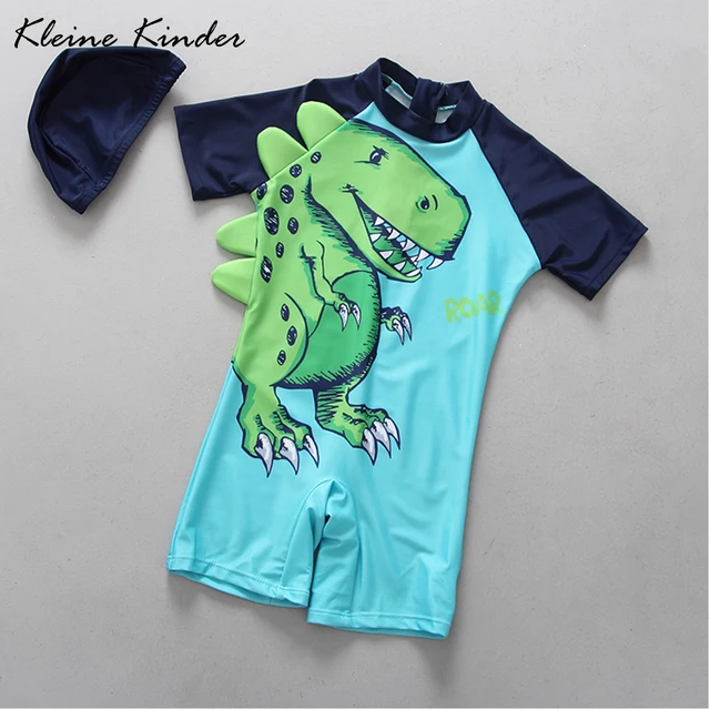 Best Offers 2018 One-piece Suits Swimsuits for Children 3D Dinosaur Crocodile Pattern Kids Boys Swimwear Baby Boy Swimsuits Bathing Suit