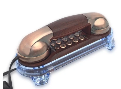 Настенный античный телефон винтажный Модный домашний прикроватный небольшой набор