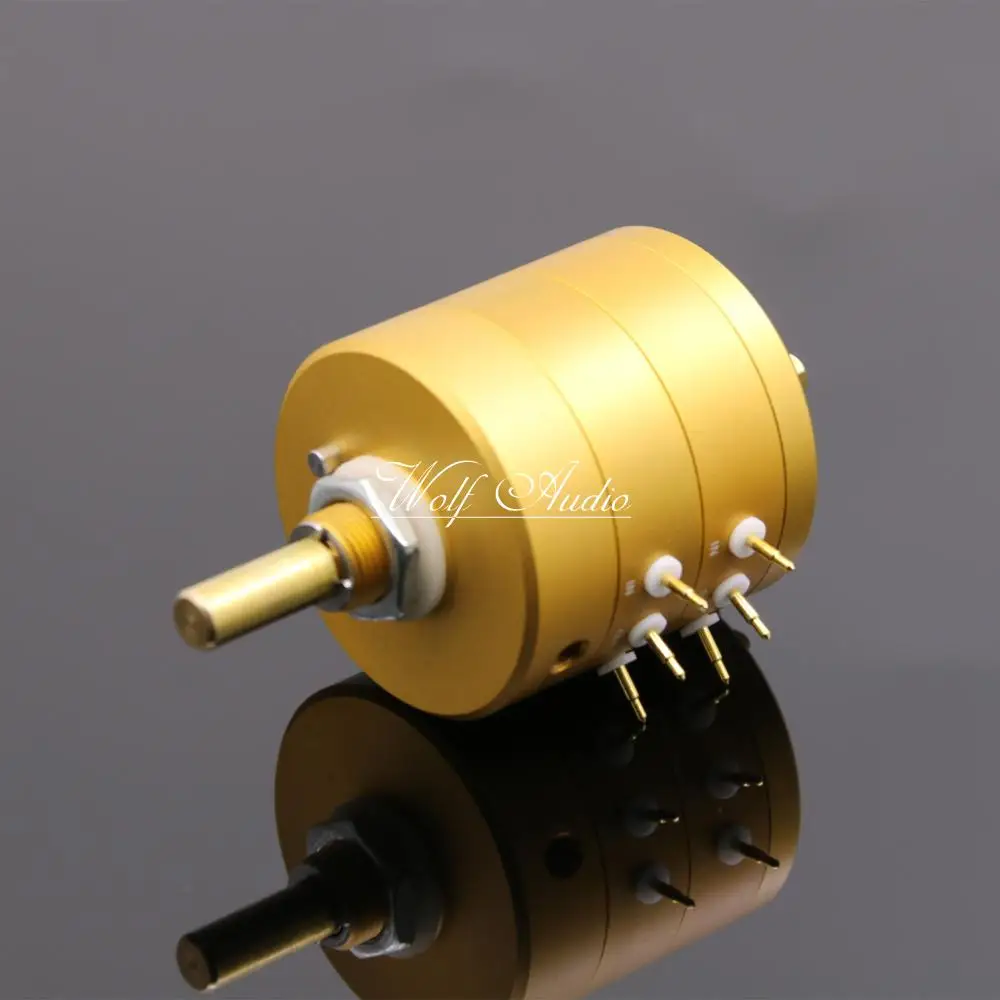 Новый 24 ступенчатый двухканальный регулятор громкости последовательного типа