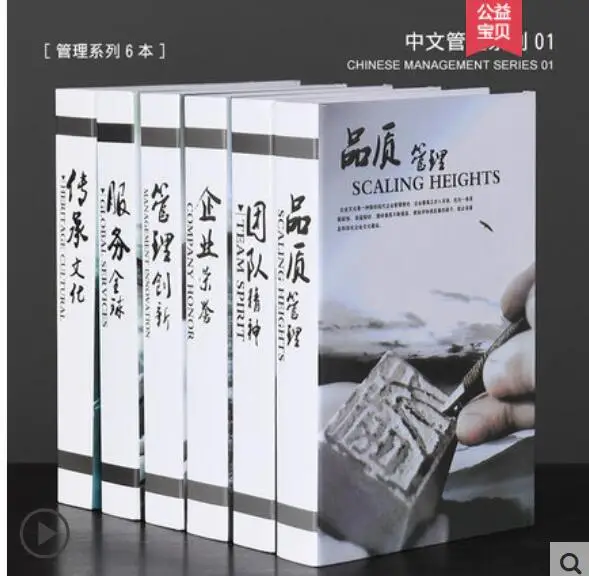 

Modern Chinese book economic management inspiration creative modern simple home English modern series