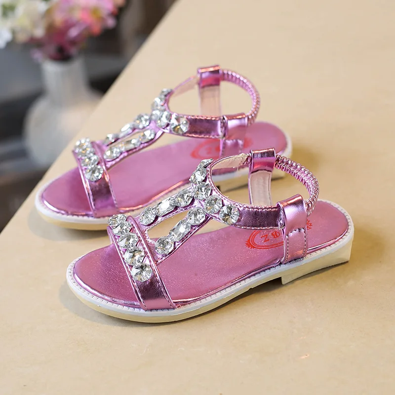2018 New Summer Baby Girl Sandal Children Beach Sandal Rhinestone princess sandal Fashion Rhinestone Kids Girls Shoes 2018 New Summer Baby Girl Sandal Children Beach Sandal Rhinestone princess sandal Fashion Rhinestone Kids Girls Shoes