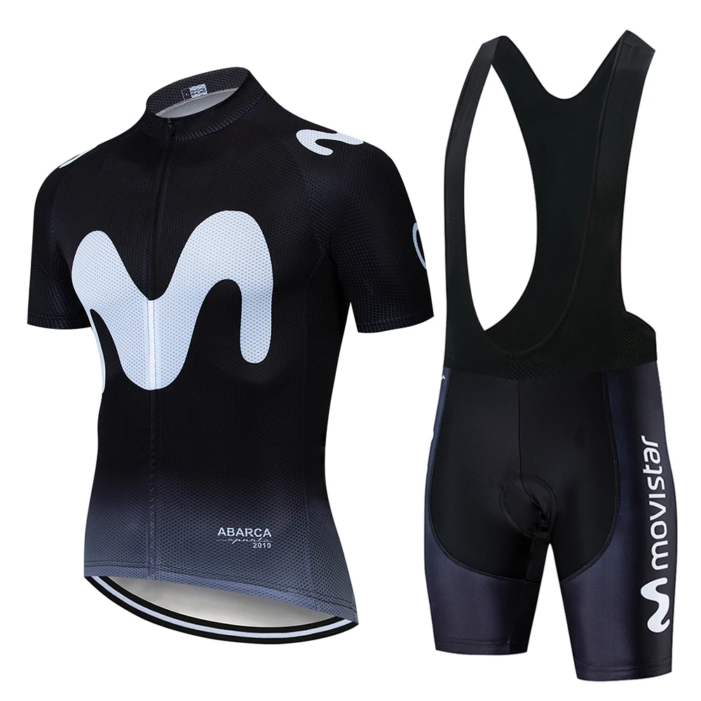 

new 2019 M letter black Cycling Jersey Mens Short Set MTB Bicycle Clothes Clothing Ropa Ciclismo Cycling Wear Maillot Culotte
