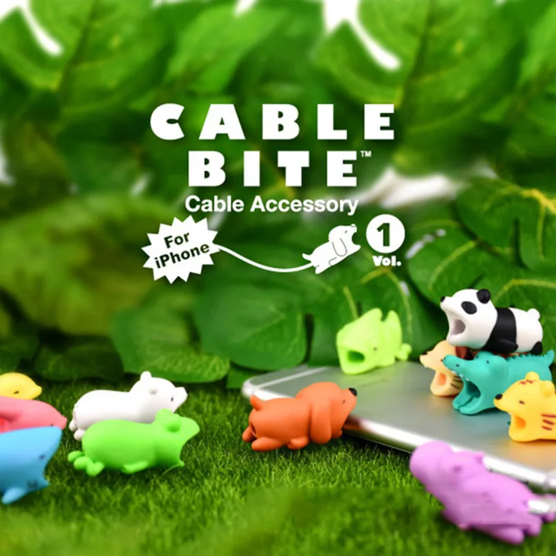 

Gags & Practical Jokes Animal Cable Bite Iphone Cats Funnuy Protector Phone Cable Bite