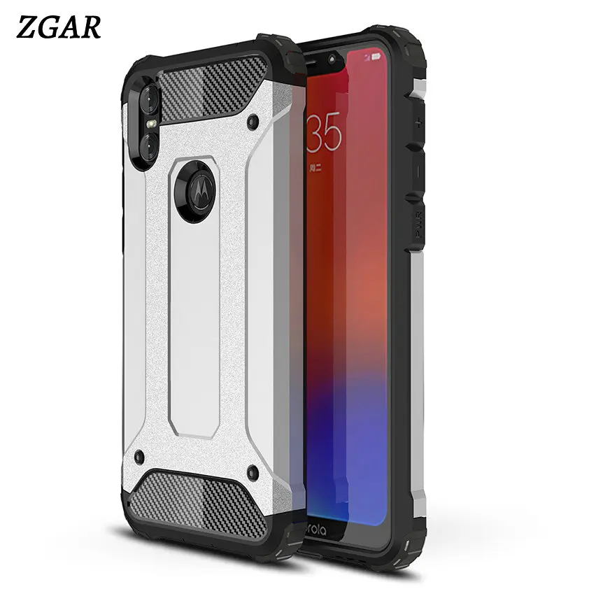 

Hard Case for Motorola Moto One MotoOne Anti Knock Covers Back Celuluar Phone Bags Cases for Motorola Moto P30 Play P30Play ZGAR