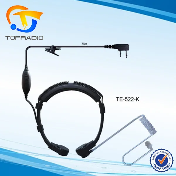 Vibration Mic Transceiver Radio Earpieces font b Walkie b font font b Talkies b font Earpiece
