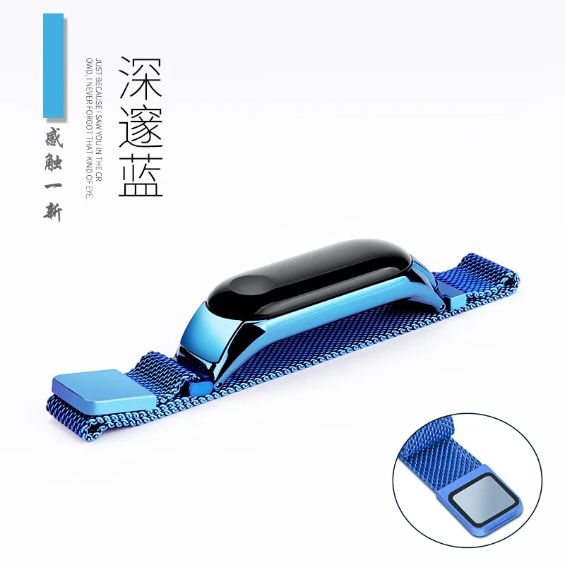 Браслет для Xiaomi mi группа 3 Нержавеющая сталь металлический полый mi Band 3 NFC Сменный браслет женский браслет цепочка Ретро стиль - Цвет: 7