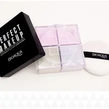 BIOAQUA Отбеливающее масло матовая рассыпчатая пудра шелковистые мягкие минералы Пудра со спонжем макияж шелковистая мягкая медовая пудра для лица