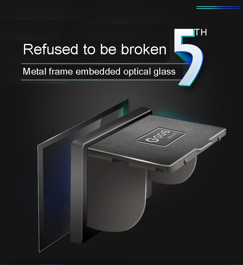 GGS пятое поколение для NIKON D750 LARMOR экран камеры защитная пленка экран металлическая рамка встроенное оптическое стекло