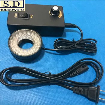 

Microscope Illumination Aperture 27mm Blue White Light Machine Vision Inspection Adjustable Brightness Single Lens Mini Light