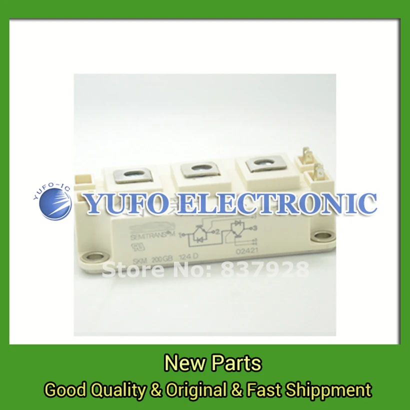 

Free Shipping 1PCS SKM200GB124D new original special power su-pply Module YF0617 relay