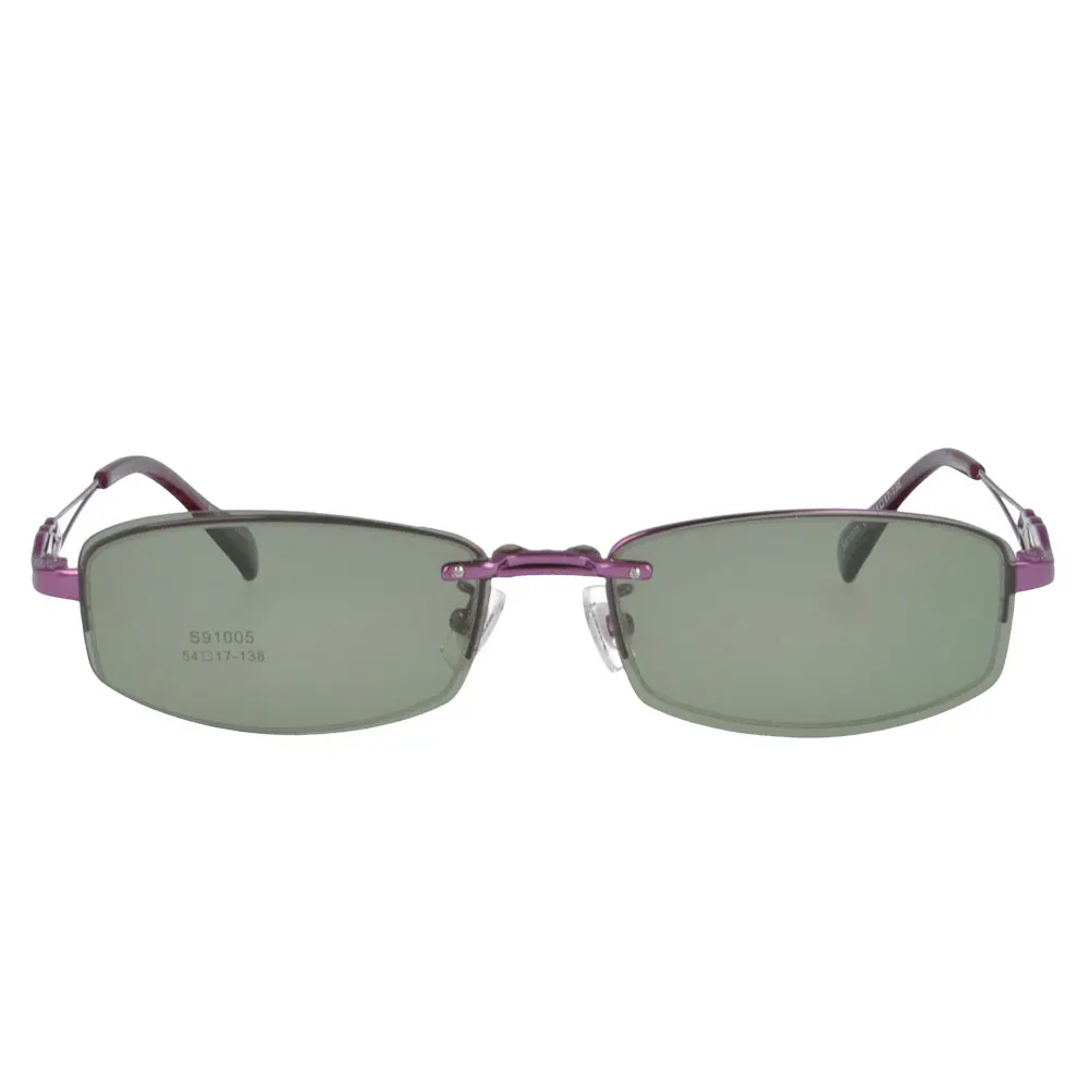 MY DOLI clip on polarized prescription spectacles RX optical frames half rim sunshade