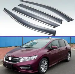 Для Honda jade 2013-2020 пластиковый внешний козырек вентиляционные Шторы окно Защита от солнца и дождя дефлектор 4 шт