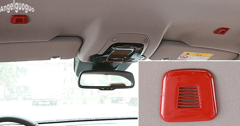 Украшение для микрофона на крышу автомобиля 5 цветов наклейка крышку стикер