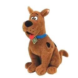 Скуби-Ду Scooby Doo собака плюшевые игрушки Животные 25 см 10 ''большие дети Игрушечные лошадки для детей Подарки