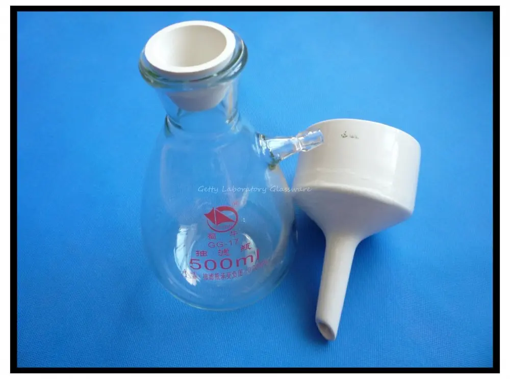 500ml Buchner Funnel Apparatus, Filting Funnel Kit Used For Vacuum