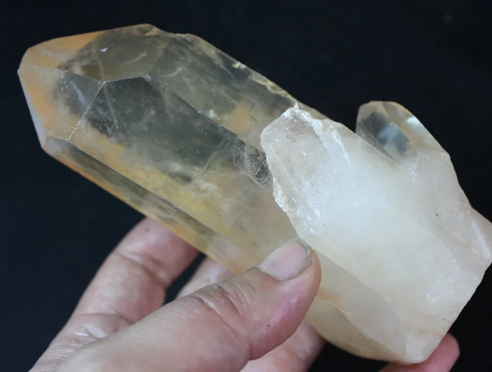 

757g Clear Natural QUARTZ Crystal Cluster Specimen