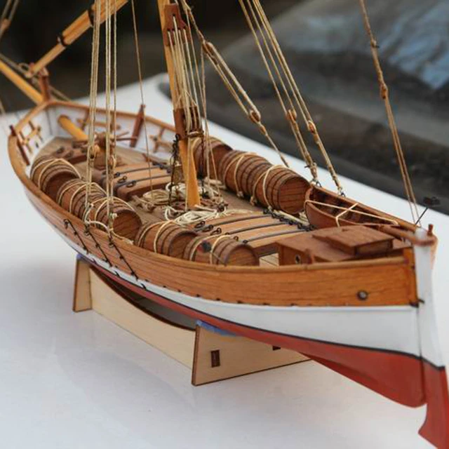 DIY Leudo Wooden Ship 1/48 Models Kits