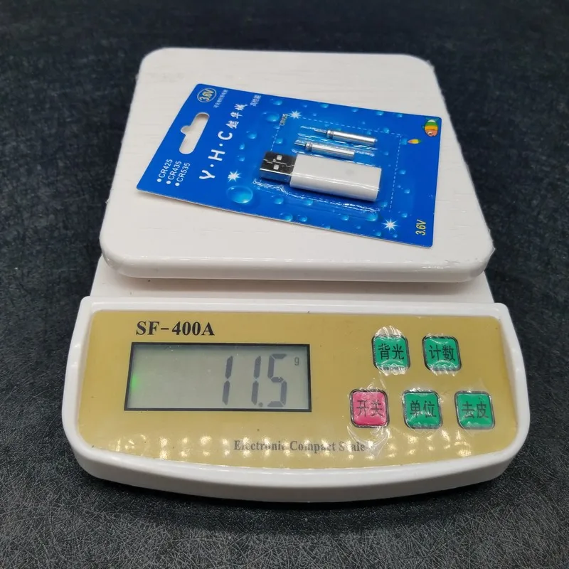 1 комплект USB для рыболовных поплавков перезаряжаемый аккумулятор CR425