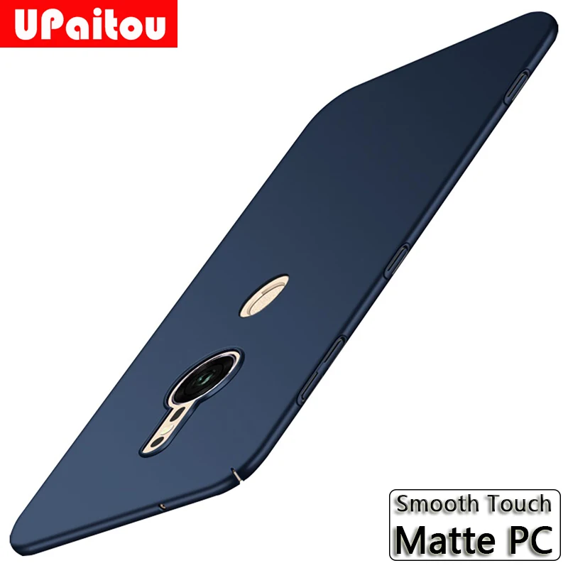 UPaitou لسوني اريكسون XZ3 XZ2 XZ1 XZ المزدوج كومباكت قسط ماتي الصلب PC حالة ضئيلة البلاستيك غطاء لسوني XZ3 XZ2 XZ1 XZ حالة