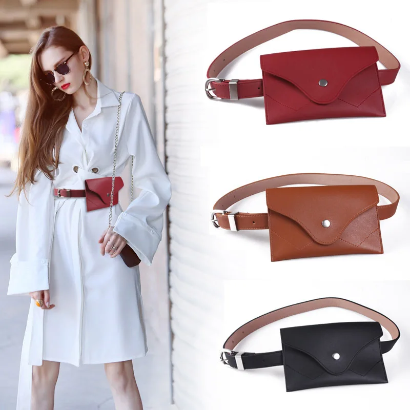 

Fashion Waist Belt Leather Purse Tablet Wallet Multi-functional Outdoor Mobile Phone Bag Cash Wallet Versatile Stylish Ladies