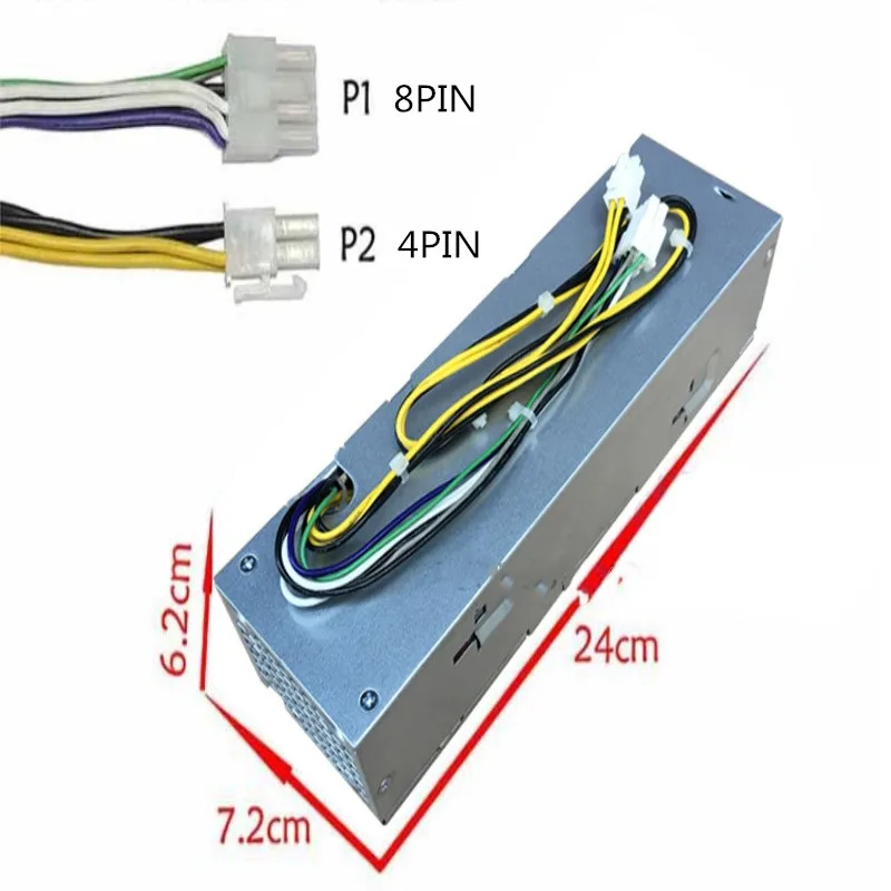 255 Вт L255ES-00 AC255ES-00 HU255AS-00 PSU для сервера 255W 8PIN 4 PIN маленький классический 3020 7020 9020SFF