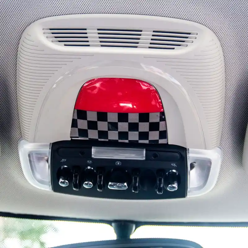 Mini Cooper автомобиль Настольная лампа Панель крышка Стикеры 3D интерьер крыши