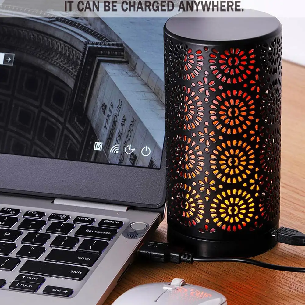 

Gravity Sensor Magnetic LED Light Rechargeable Flame Lamp Bulbs Waterproof Night Light GHS99