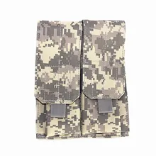 Тактические Молл Чехол Охота двойной маг Пистолет подсумок открытый в стиле милитари Молл сумки пейнтбол оборудование