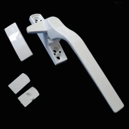 

2Pcs right Thickened plastic steel door and window handle with lock For Double Glazing Aluminum alloy window handle latch locks