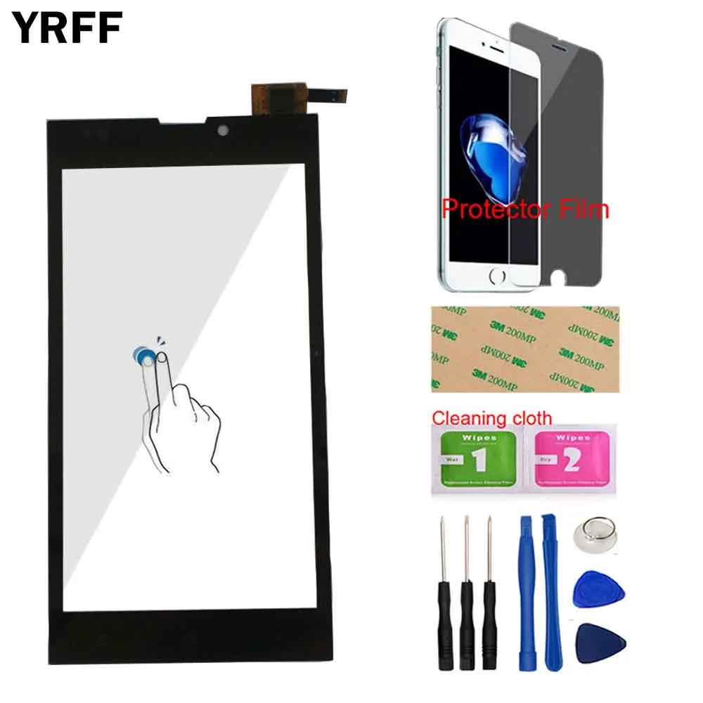 

Touch Screen Panel For DEXP Ixion EL150 EL 150 Touch Screen Digitizer Front Glass Lens Sensor Replacement Tools Protector Film