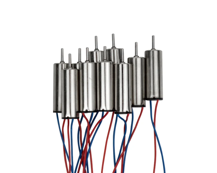 AIYIMA 10 шт. 720 Бессердечный двигатель DC3.7V 46000 об/мин 20 мм NdFeB магнитный Квадрокоптер двигатель для вертолета самолета Роботизированный