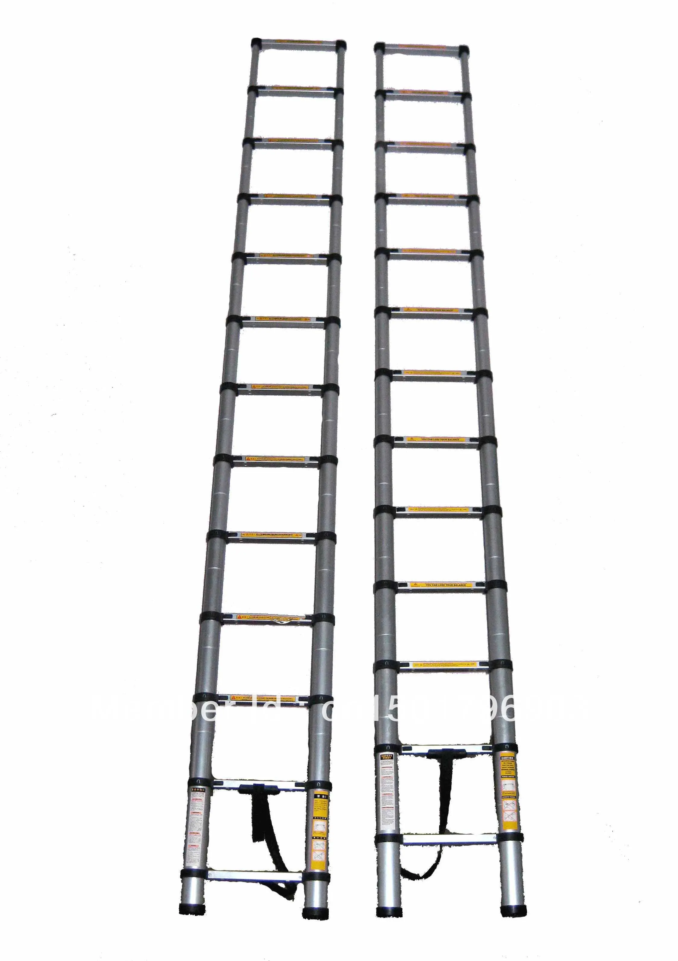 Aluminum alloy multifunctional retractable ladder household ladder