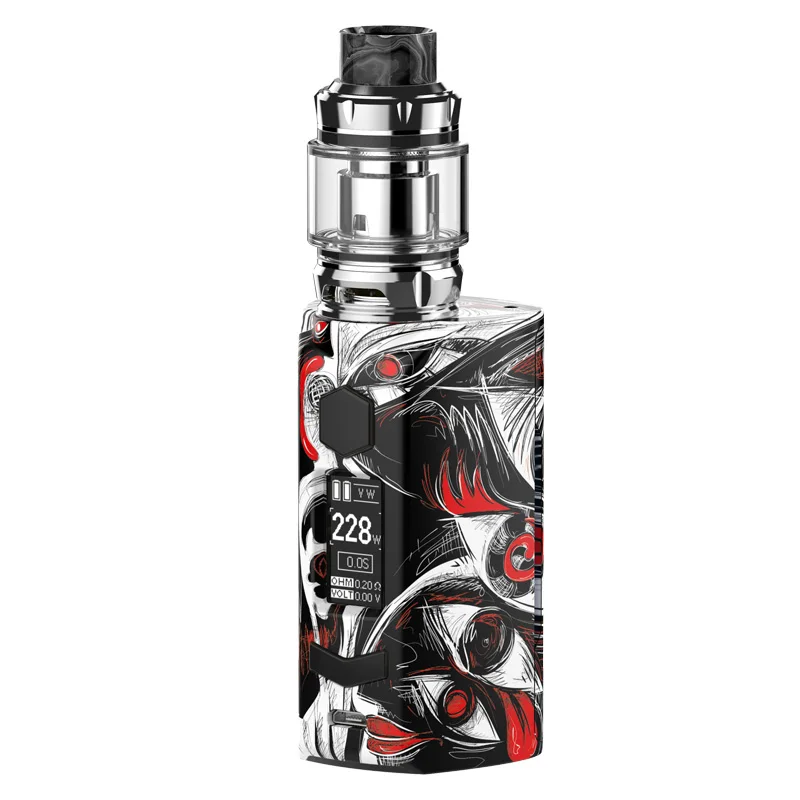 Оригинальный Rincoe манто S комплект TC поле Mod Vape 228 Вт с Метис Смесительный резервуар