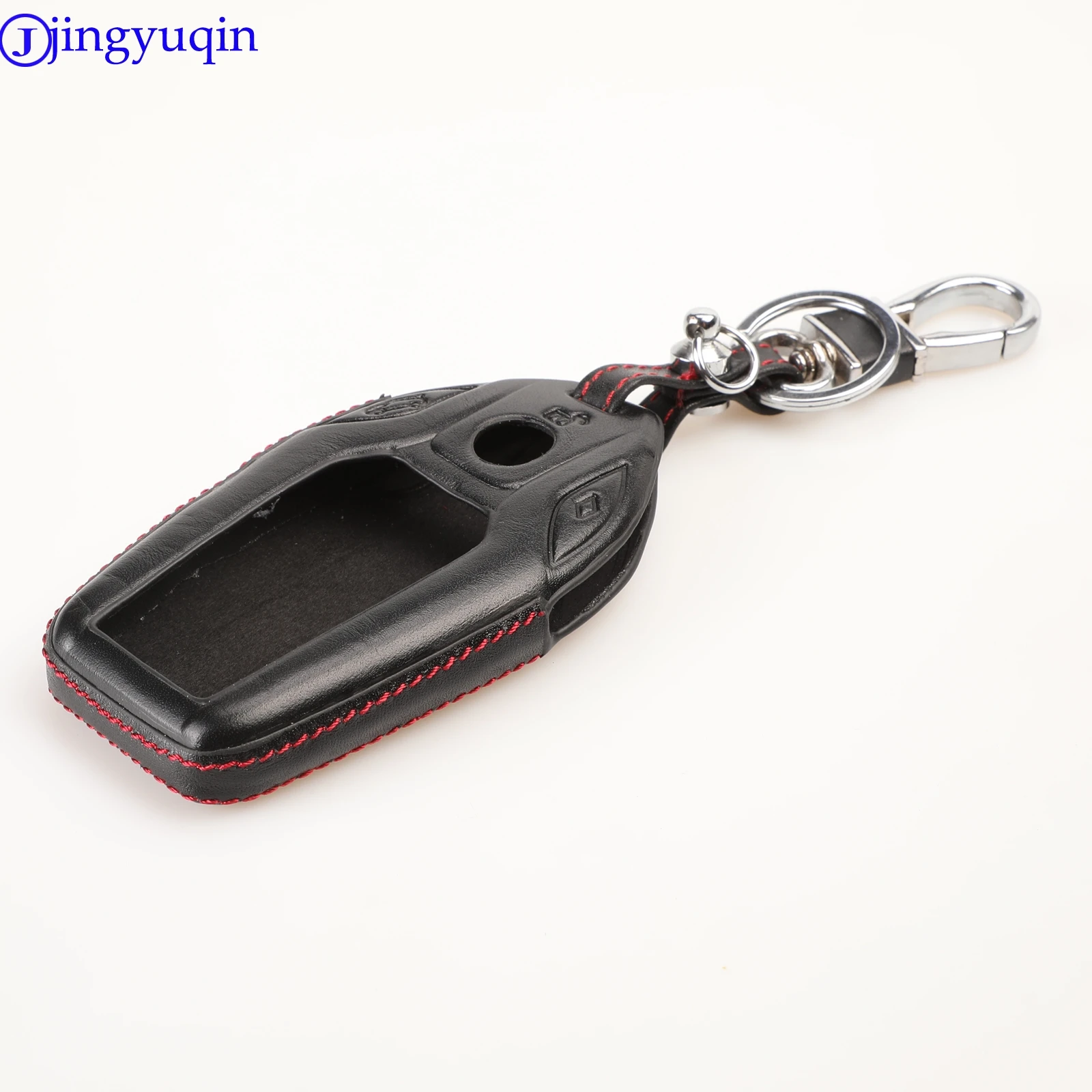 Jingyuqin чехол для ключей автомобиля из натуральной кожи, защитный чехол для BMW 7 серии