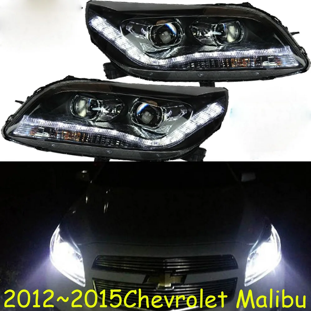 Автомобильный Стайлинг для Chevrolet Malibu фары 2012 2013 2014 ДХО двухлучевая линза H7 HID