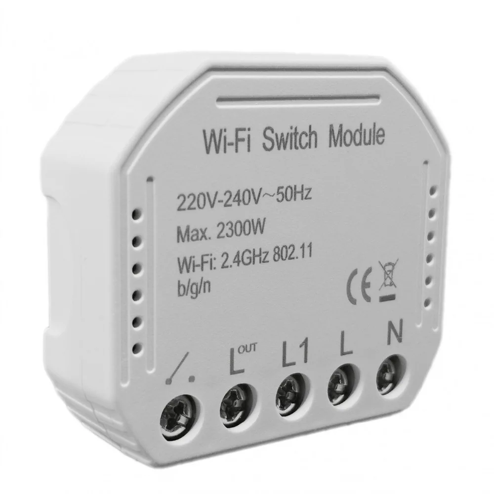 

Alexa Compatible Smart Switch Module Smart Life Remote Control Timer Schedule Google Home IFTTT Voice Control SmartHome