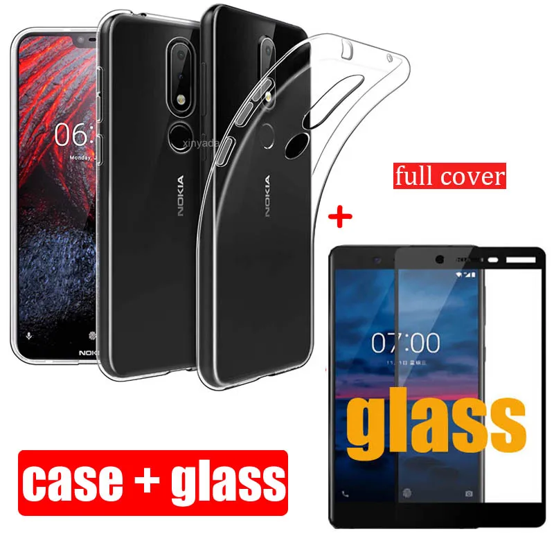 

Soft Silicone Gel TPU Clear Case For Nokia 6.1 6 2018 7 Plus X6 2.1 3.1 5.1 7.1 Bumper Cover luxury protective Shell coque Armor