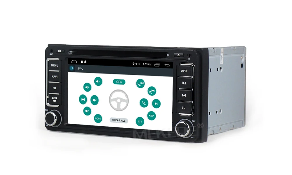 Sale 2G RAM Android 7.1 2 DIN Car DVD multimedia player for Toyota Terios Old Corolla Camry Prado RAV4 Universal radio wifi 4G lte 10