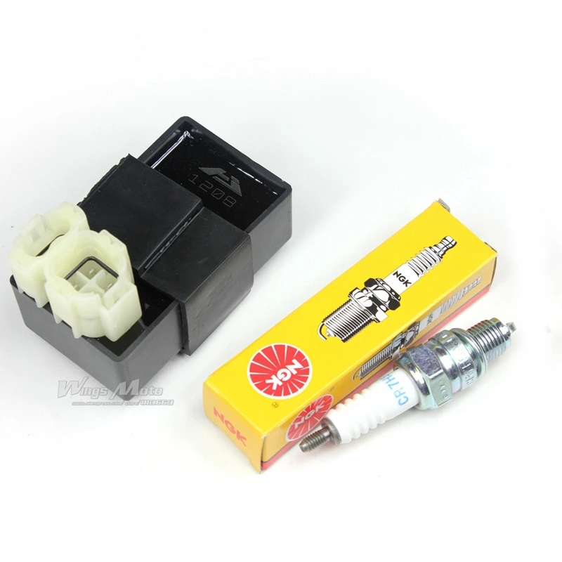 GY6 50cc 150cc Moped Scooter CDI+Spark Plug NGK CR7HSA Performance Kit