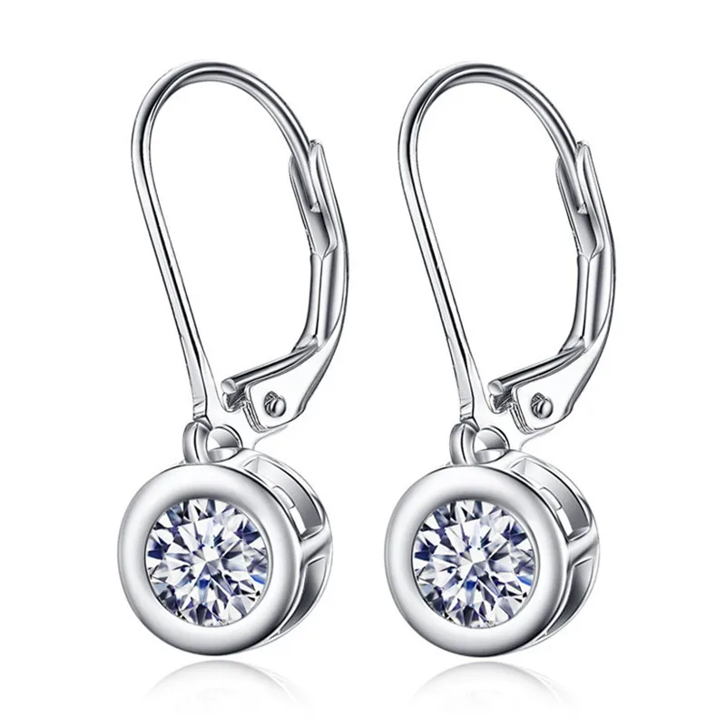 

Peacock Star Special Unique Design Dancing Stone Dangle Drop Earrings Solid 925 Sterling Silver