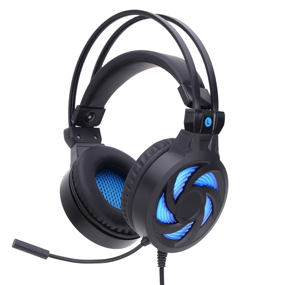 SOYTO SY855MV Original Wired Gaming Headphones for PC LED Glowing Headset Stereo Bass Fone De